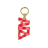 Sorority Acrylic Plaid Keychain