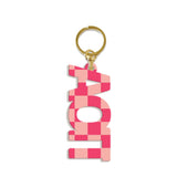 Sorority Acrylic Plaid Keychain