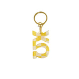 Sorority Acrylic Plaid Keychain