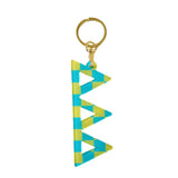 Sorority Acrylic Plaid Keychain