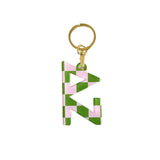 Sorority Acrylic Plaid Keychain