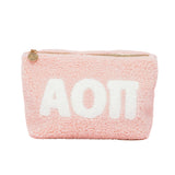 Sorority Letter Teddy Pouch