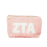 Sorority Letter Teddy Pouch