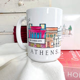 Athens, Georgia Watercolor Mug