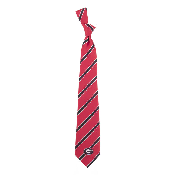 UGA Thin Stripe Tie