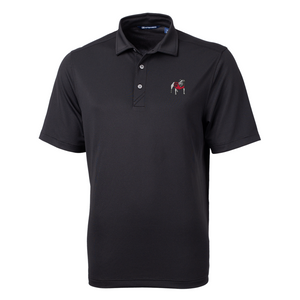 Cutter and Buck Eco Pique Polo in Black