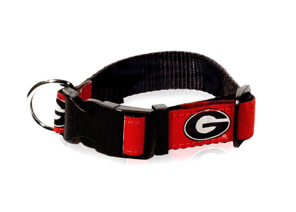 Georgia Nylon Dog Collar Red