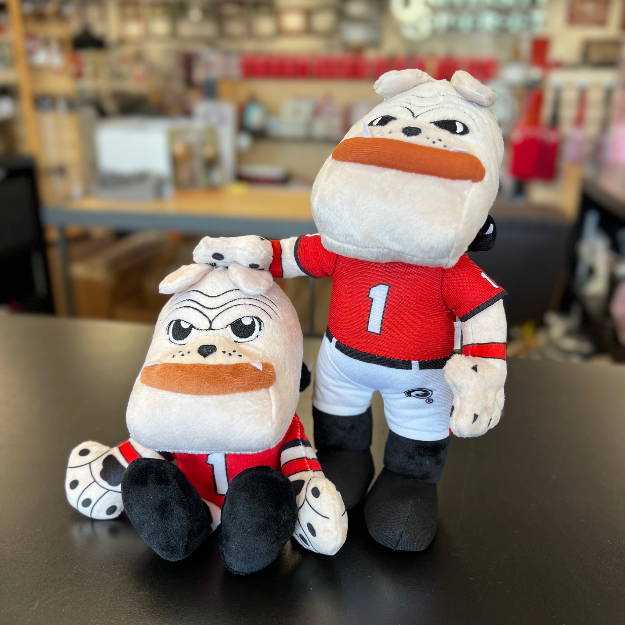 Georgia Bulldog “Hairy 1” mascot deals figurine