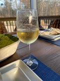 Athens, Georgia Stemmed Wine Glass