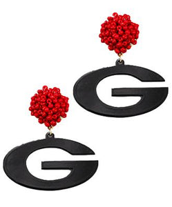 G Acrylic Earrings