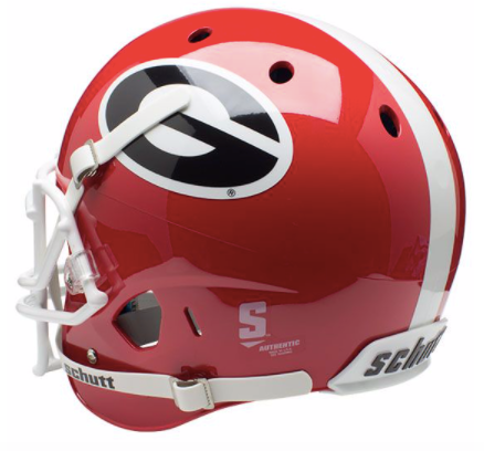 Riddell Georgia Bulldogs Revolution Speed Full-Size Authentic