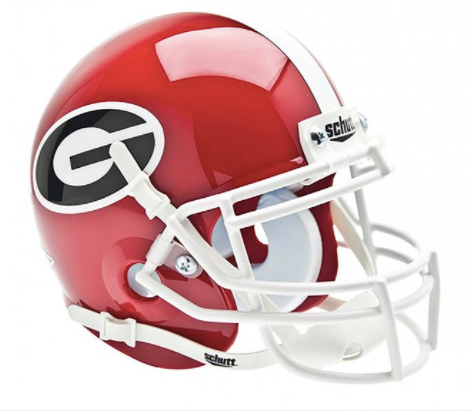 University of Georgia Bulldogs Schutt Mini Helmet