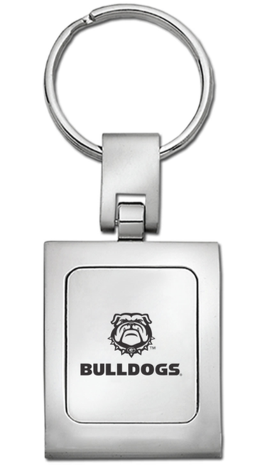 Georgia Bulldogs LXG Square Keychain