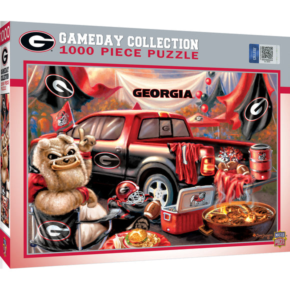 Georgia Tailgate 1000 Piece Puzzle