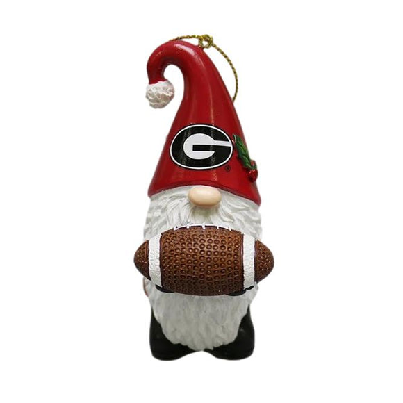 Georgia Football Gnome Ornament