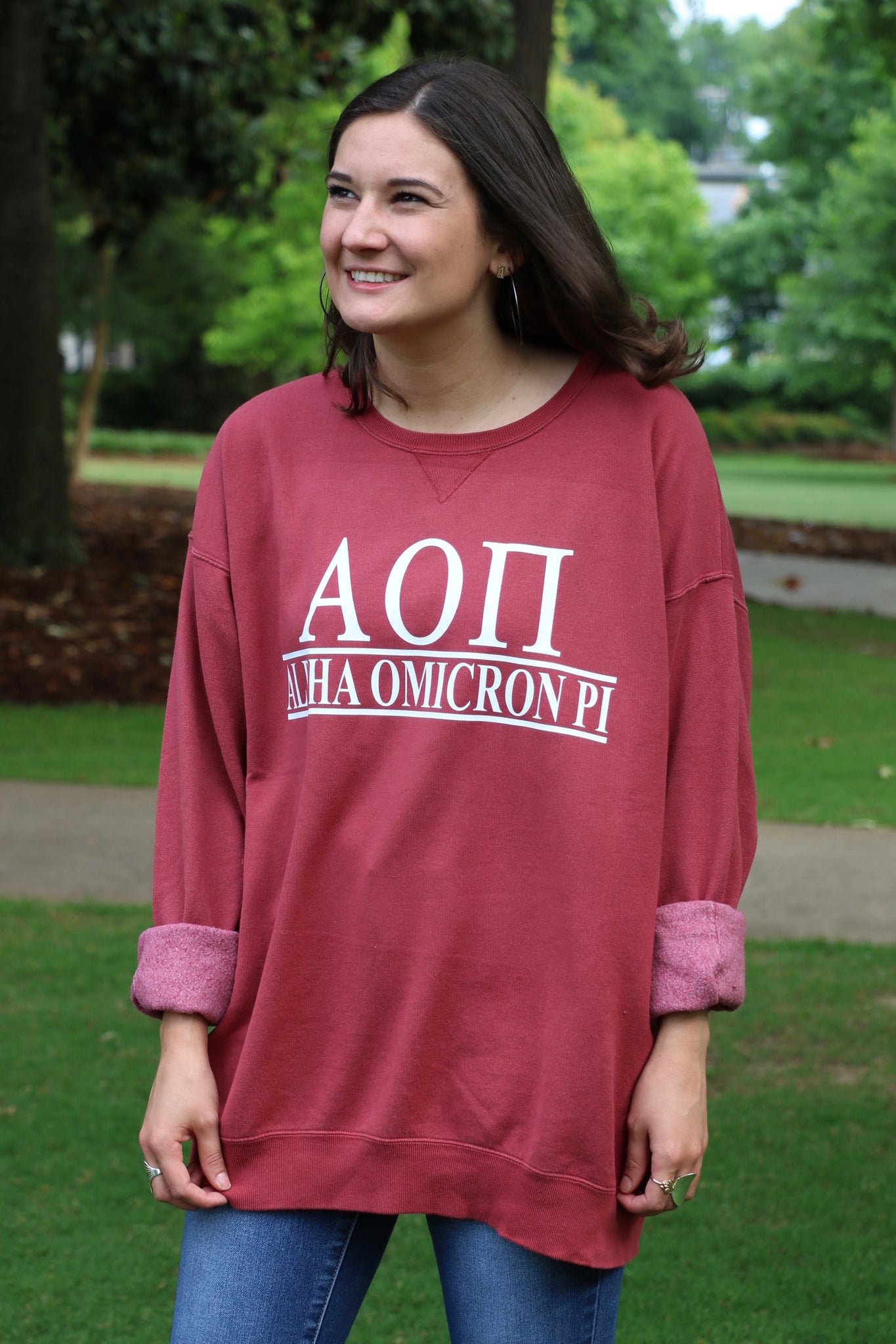 The Classic Sorority Comfort Wash Crew universityspirit