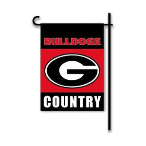 UGA Georgia Bulldogs Country Garden Flag