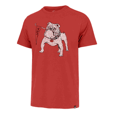 UGA 47 Brand Pennant Bulldog Premier Franklin Tee - Red