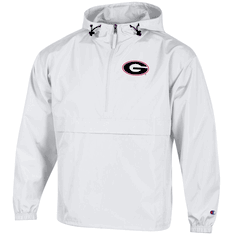 Champion packable jacket white clearance