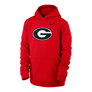 UGA Nike Youth Club Fleece Hood